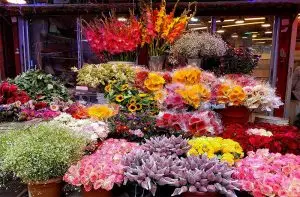 Premium mixed fresh flowers arrangement
